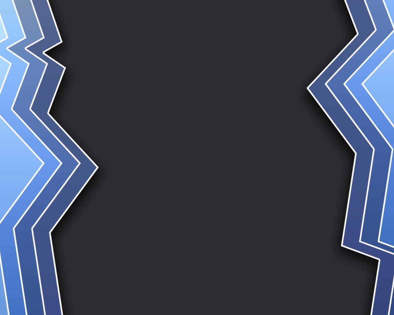 Голубые панели на сером фоне