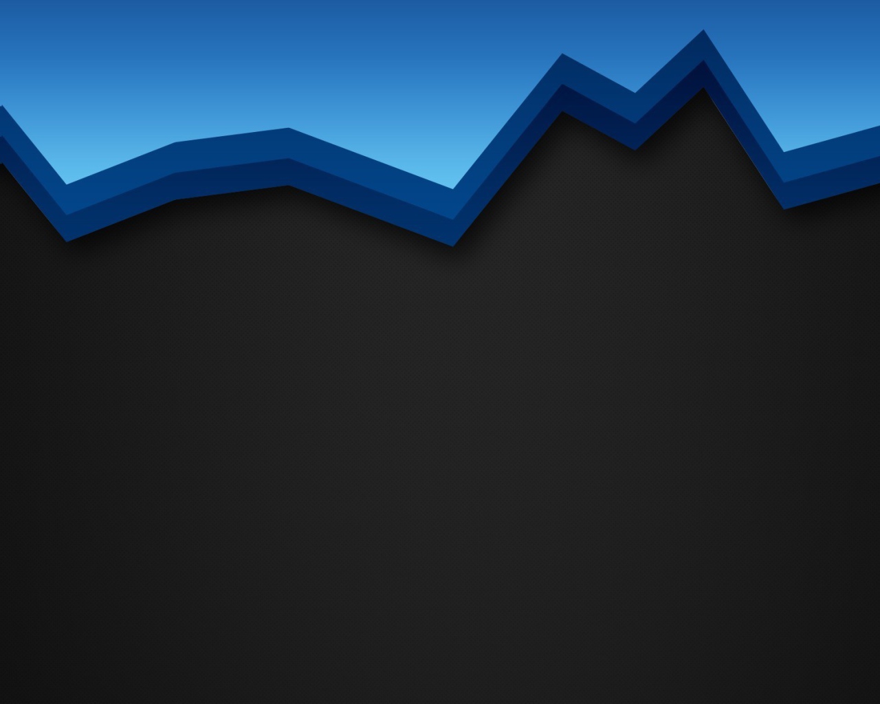 Голубая панель на сером фоне