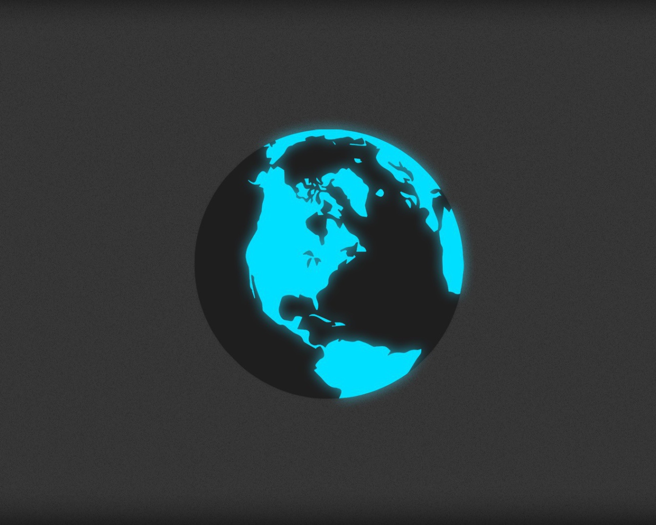 Голубой силуэт Земли