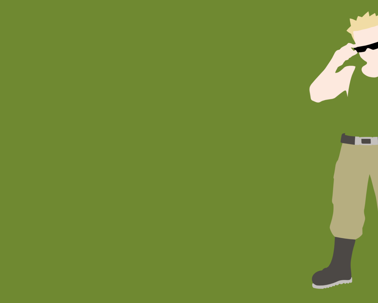 Герой мультфильма Покемоны, зеленый фон