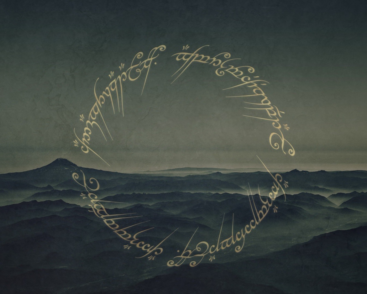 Символы с кольца всевластия