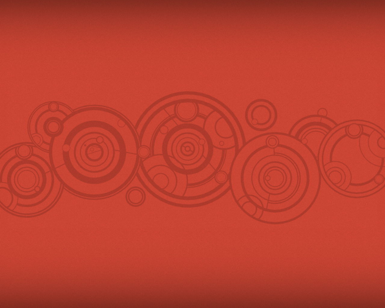 Круги на красном фоне, сериал Доктор Кто