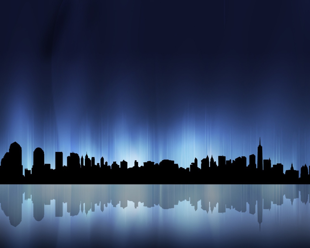 Огни большого города, фон