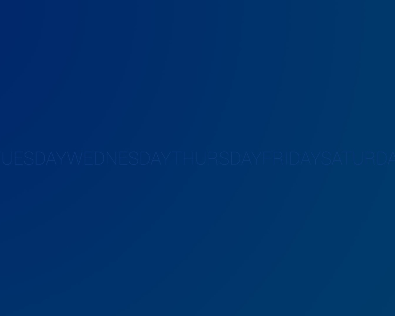 День недели воскресенье