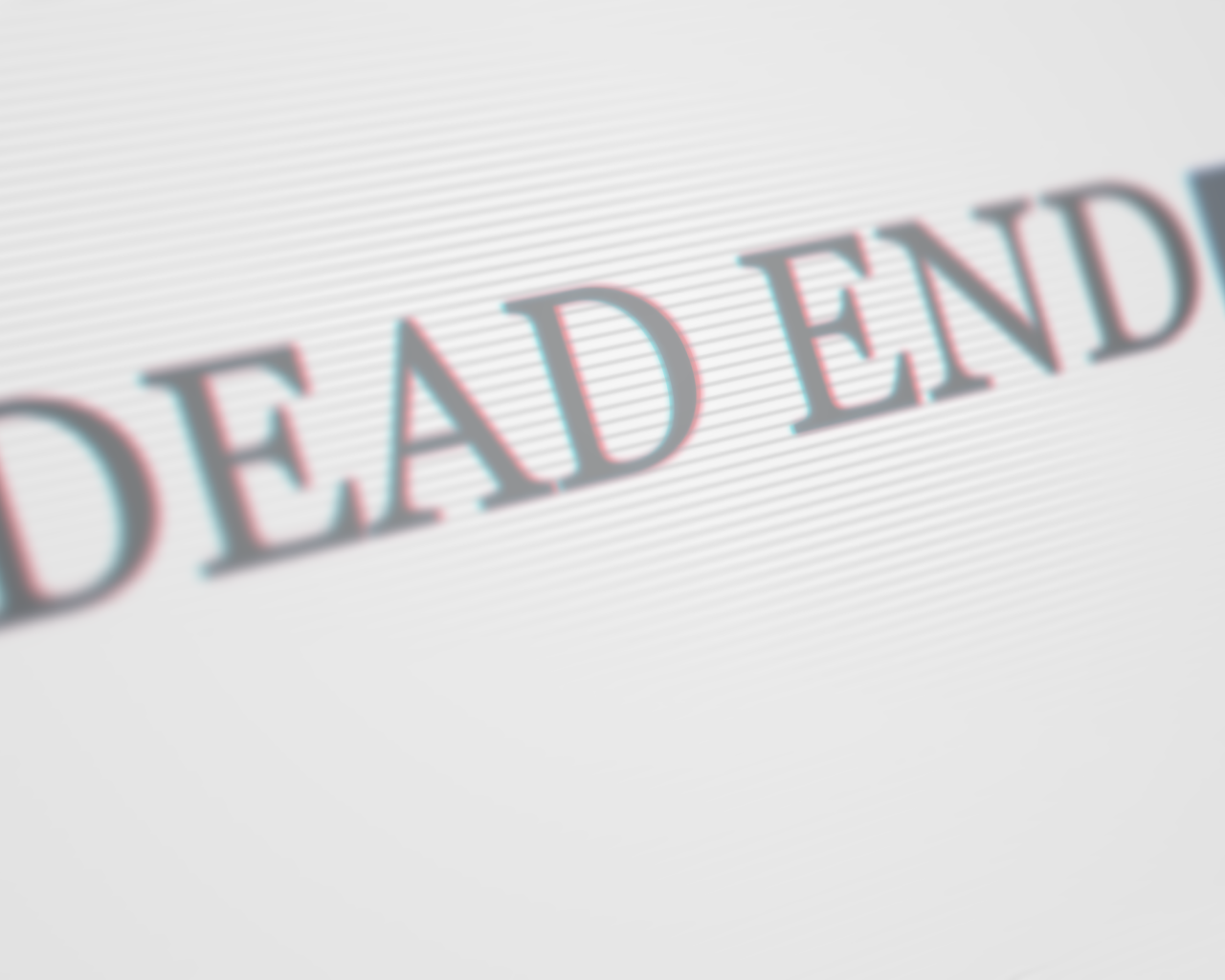 Смертельный конец, надпись