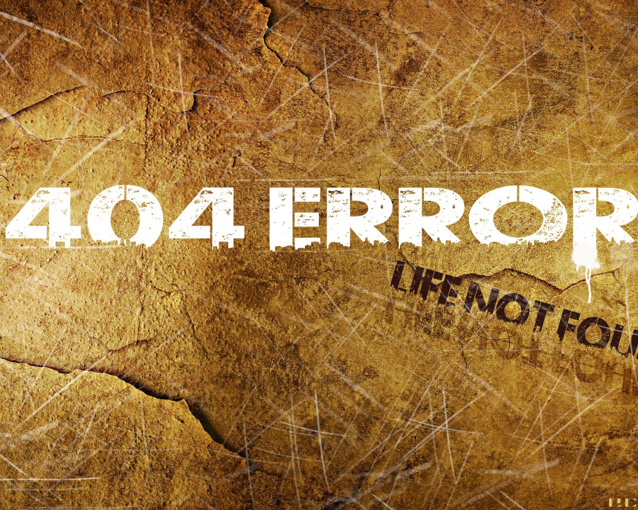 Ошибка 404, жизнь не найдена