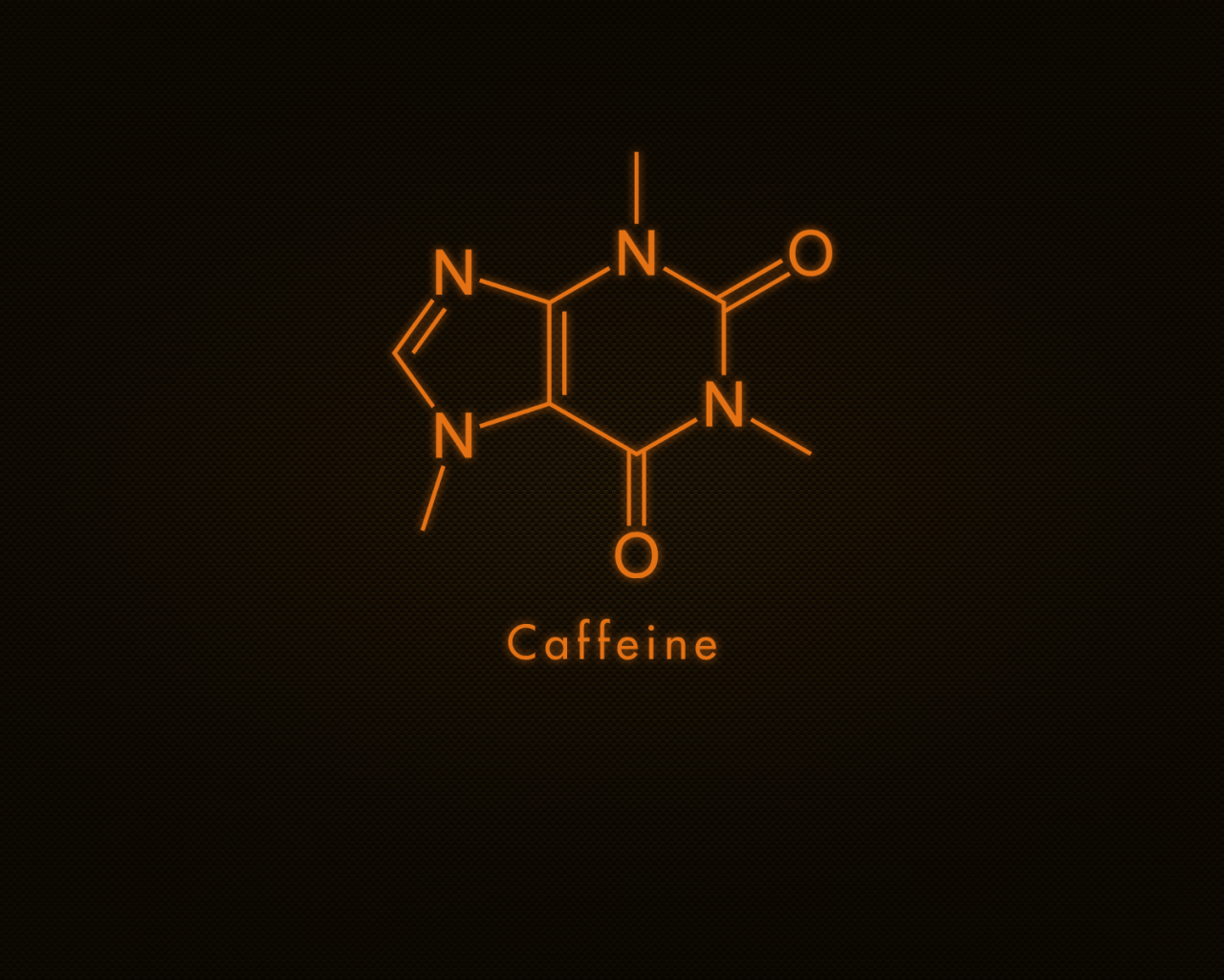 Формула кофе, коричневый фон
