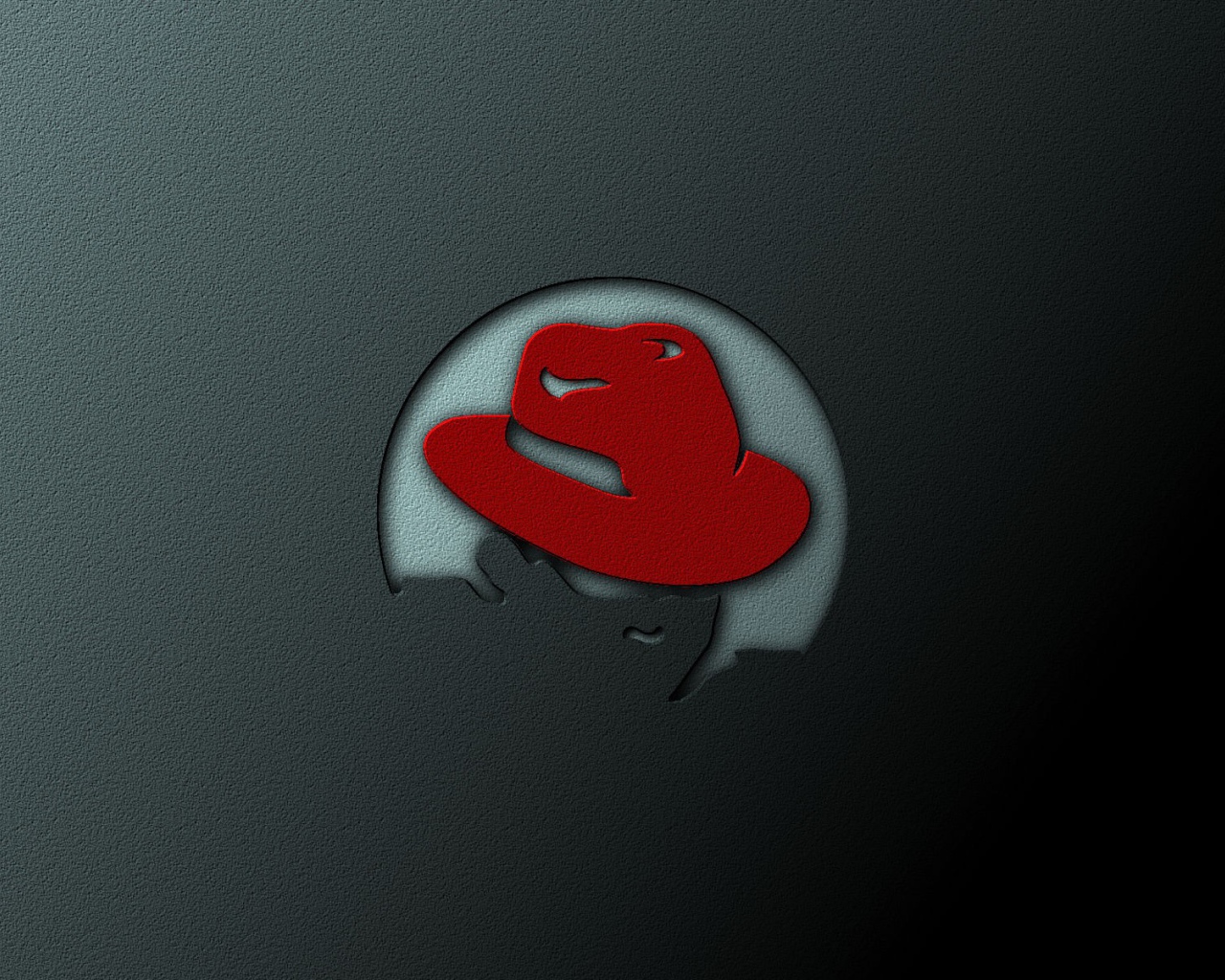 Серый фон ОС Red Hat