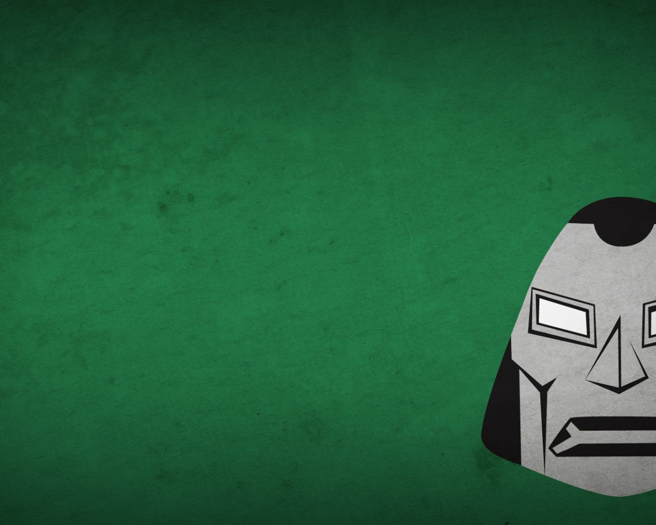 Зеленый фон, доктор Дум