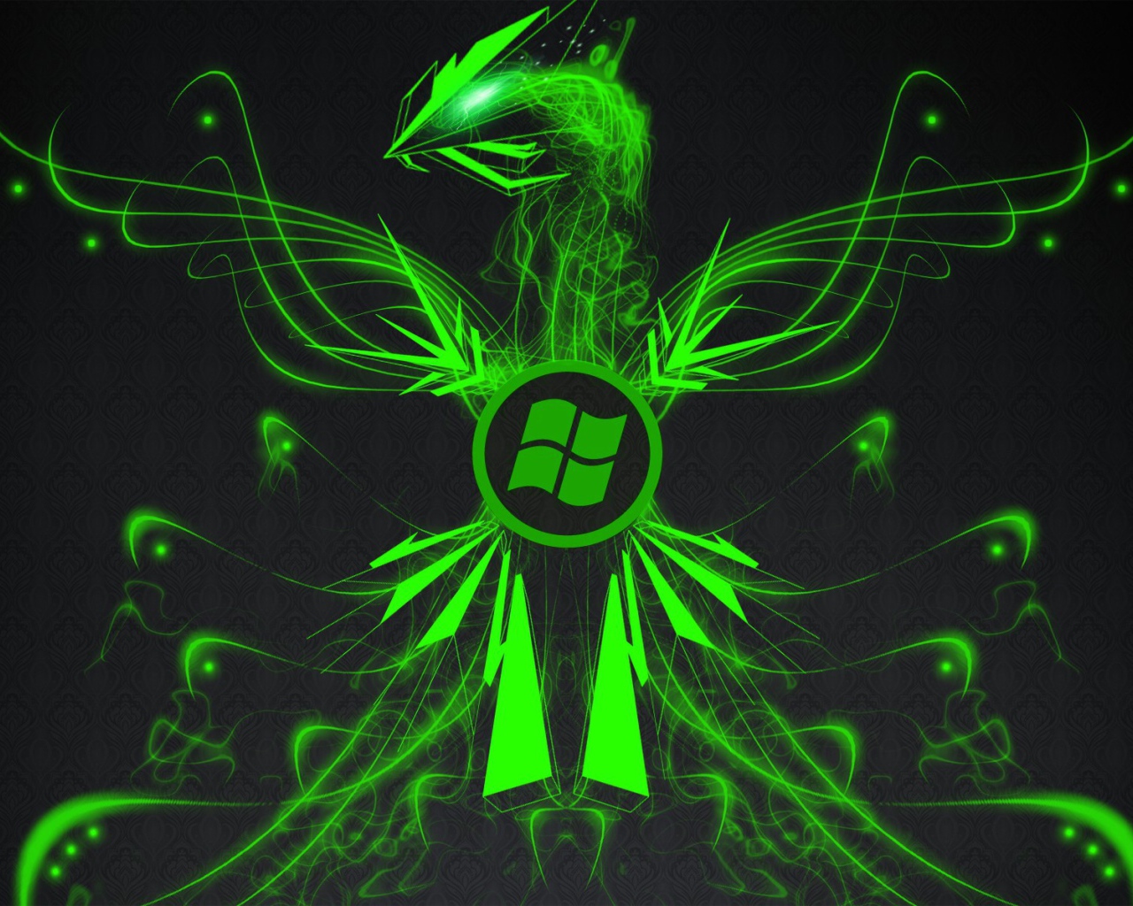 Зеленый орел Майкрософт