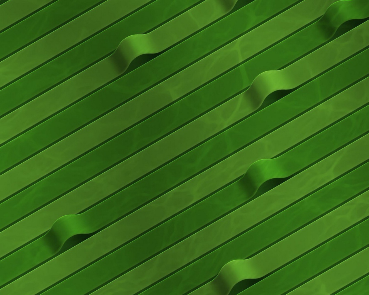 Зеленые полосы с волнами