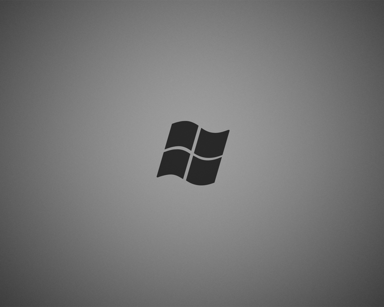 Серый логотип Майкрософт на сером фоне