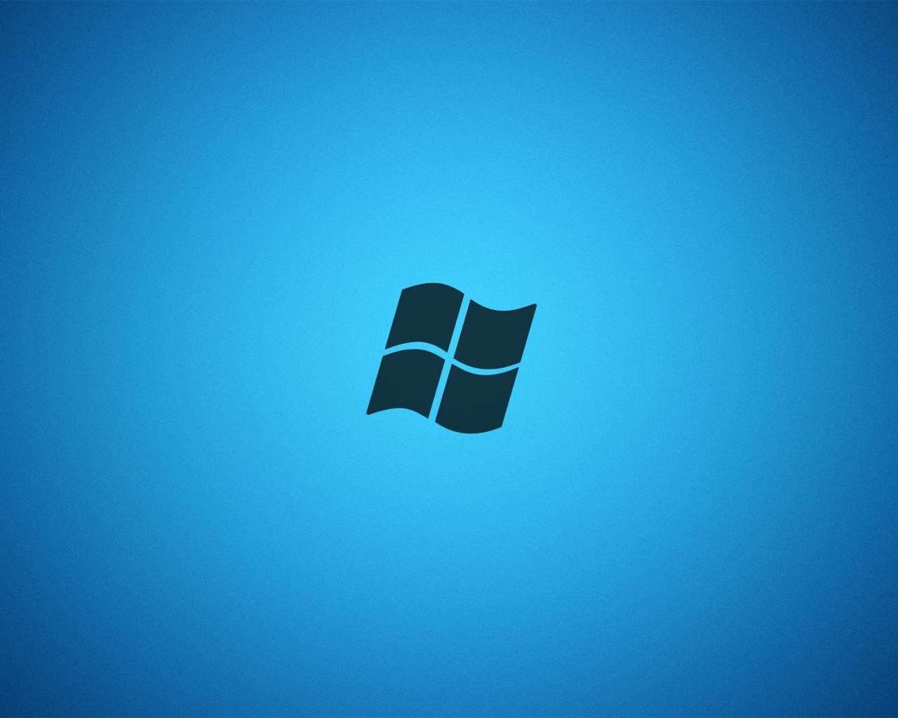 Серый логотип Майкрософт, голубой фон