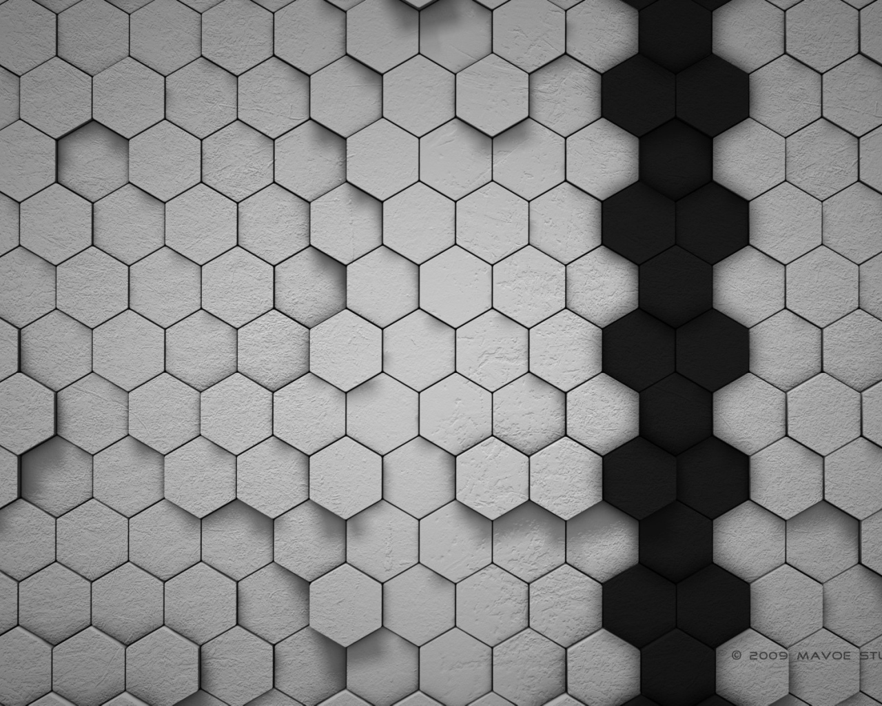 Пчелиные соты, серый фон