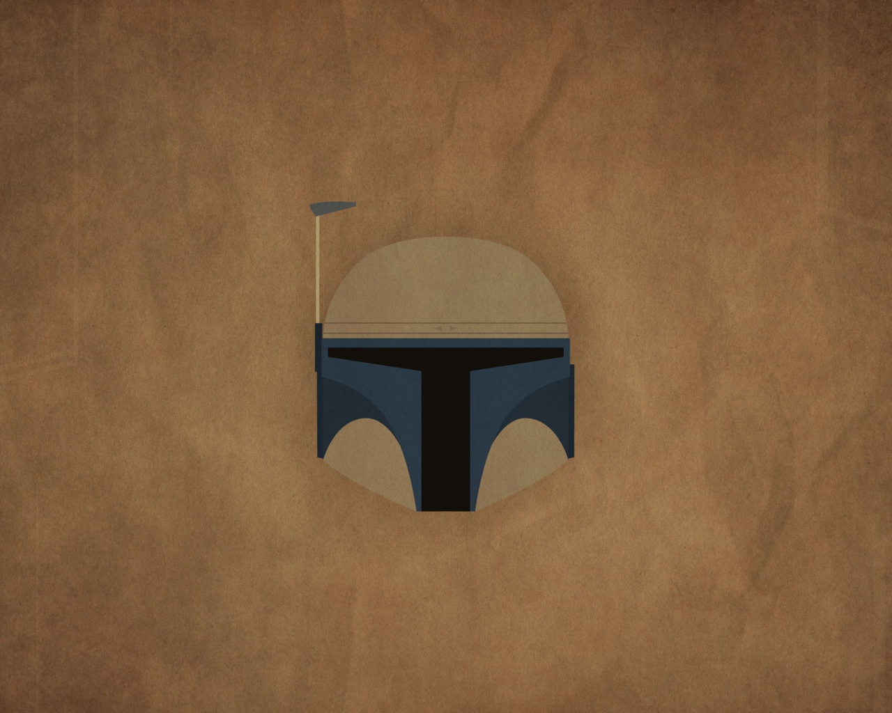 Джанго Фет Звездные войны, коричневый фон