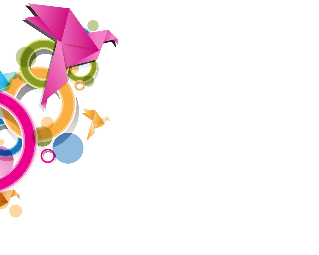 Японский журавлик, оригами