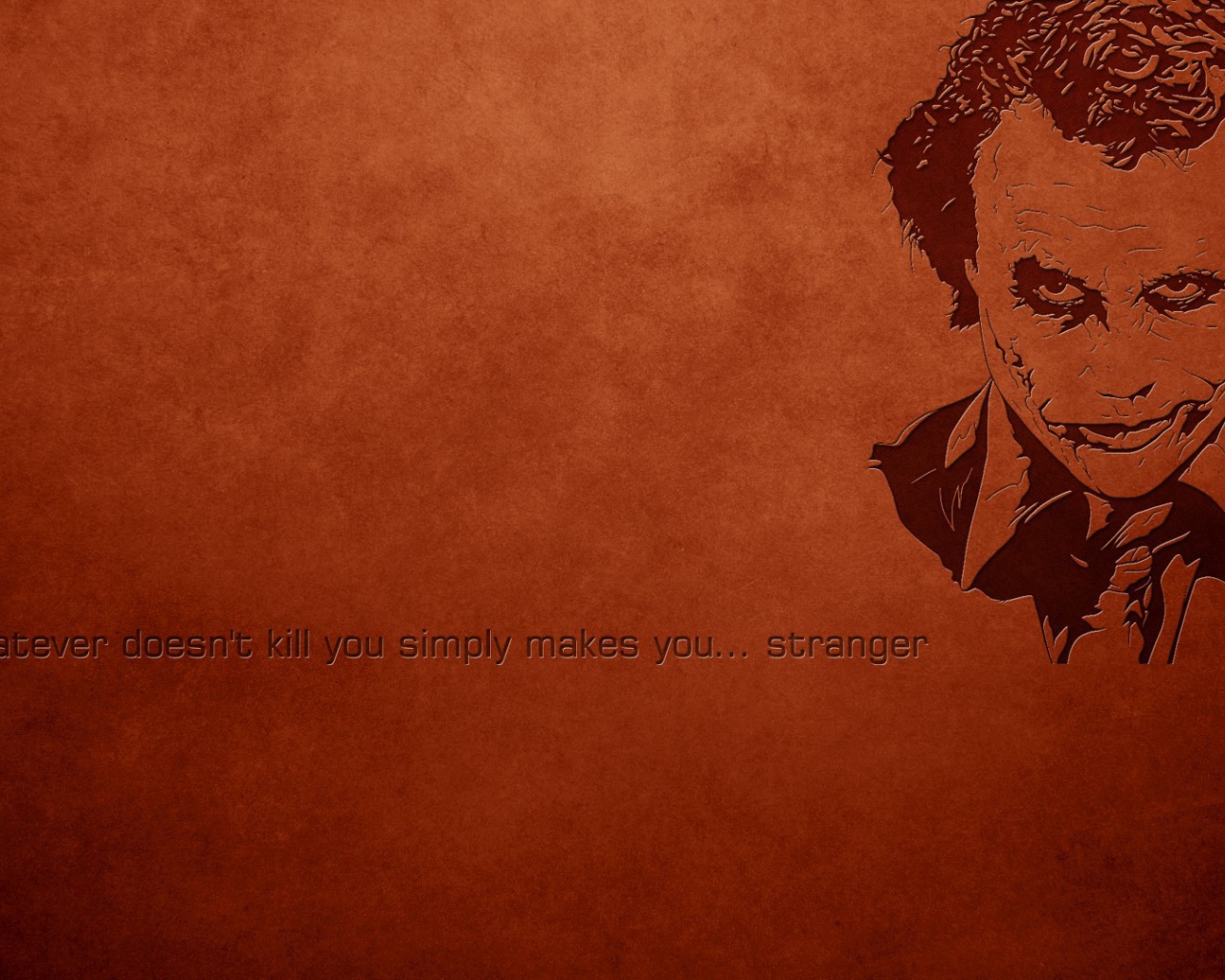 Джокер, красный фон, надпись