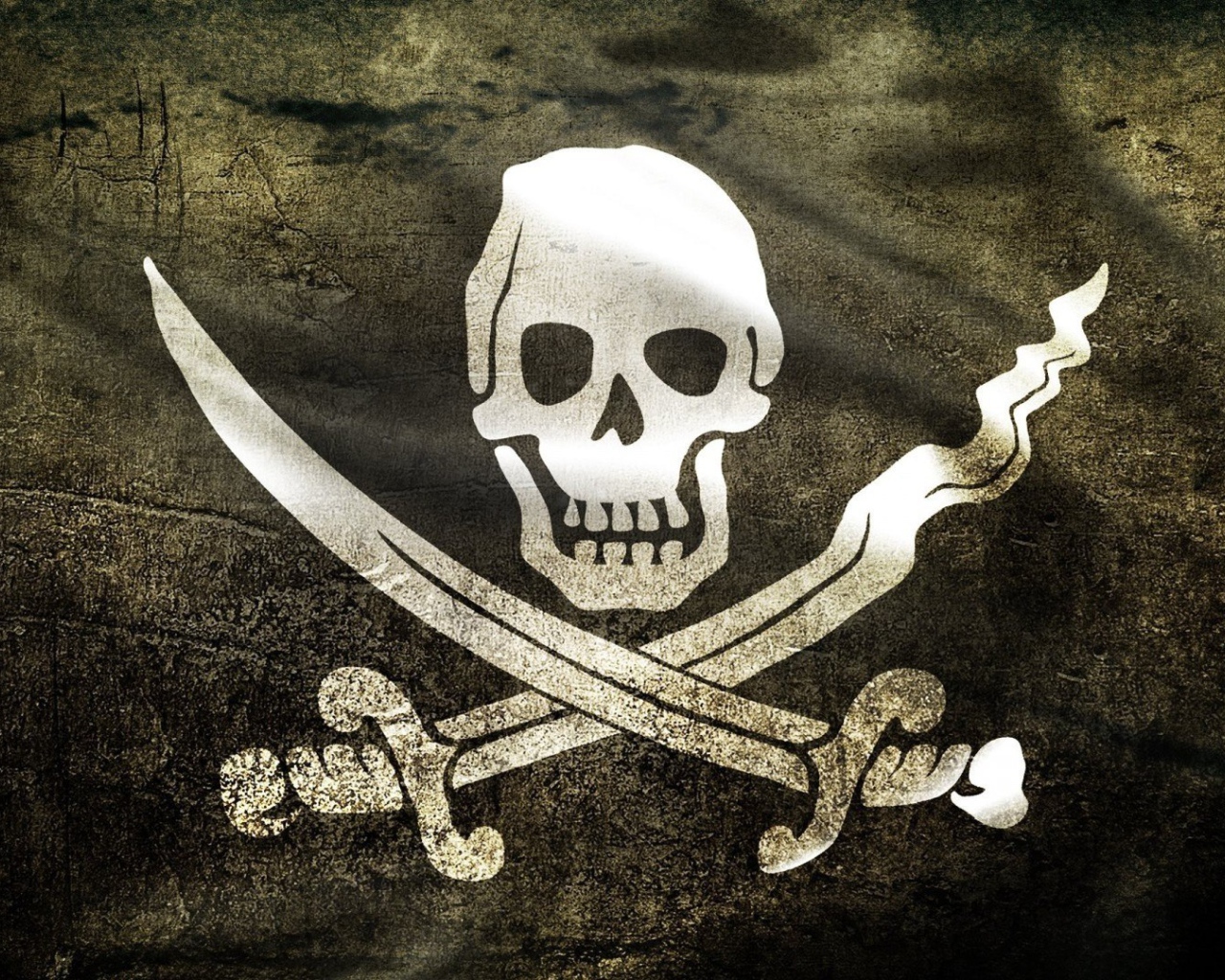 Пиратский флаг Веселый роджер