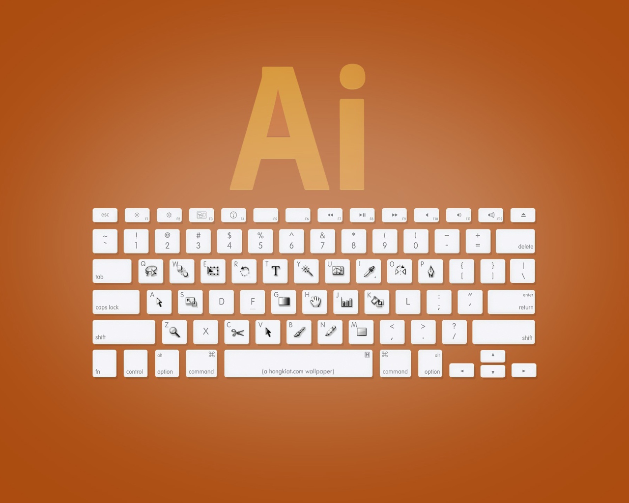 Клавиатура Адоб Иллюстратор