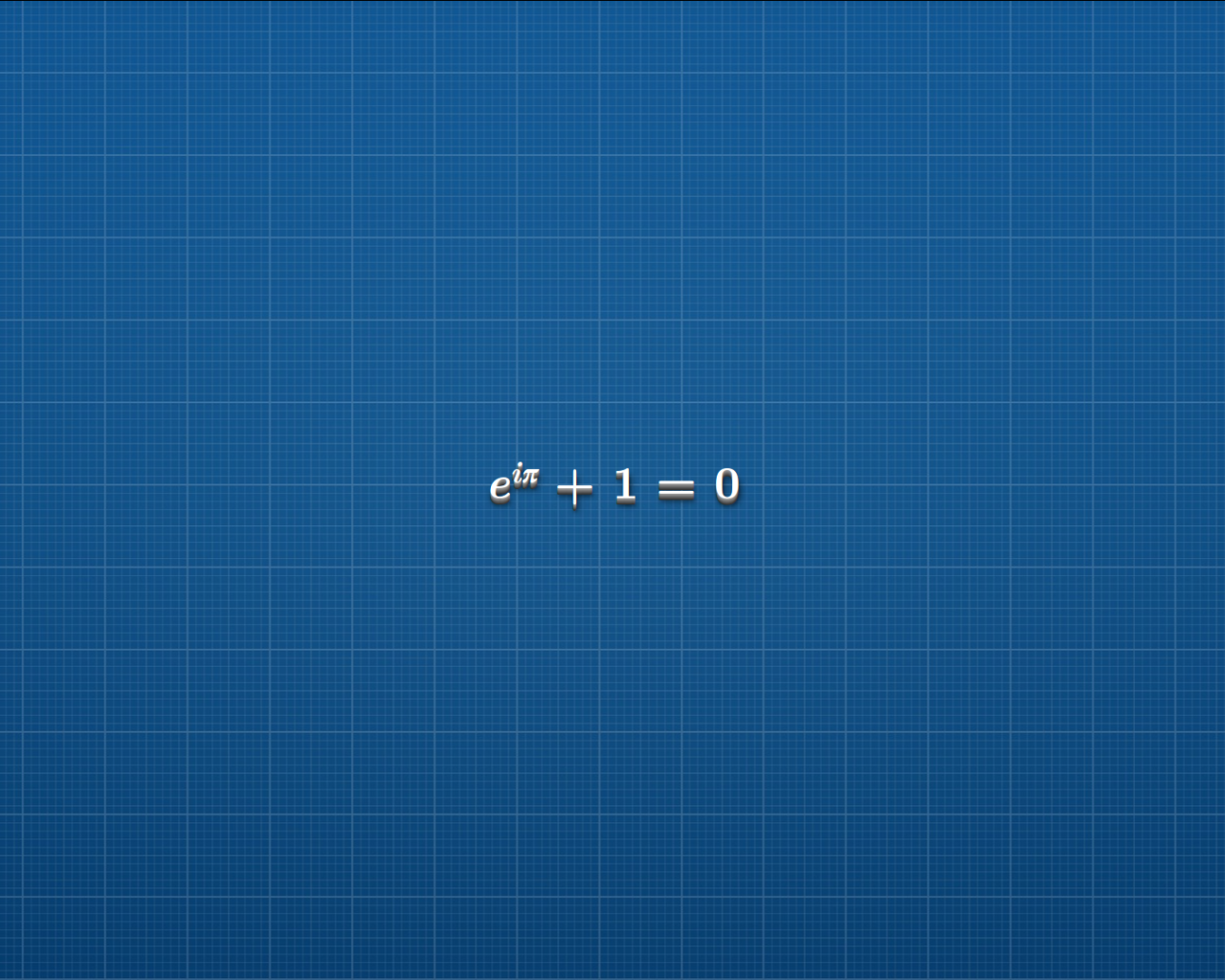 Математическая формула на клетчатом голубом фоне