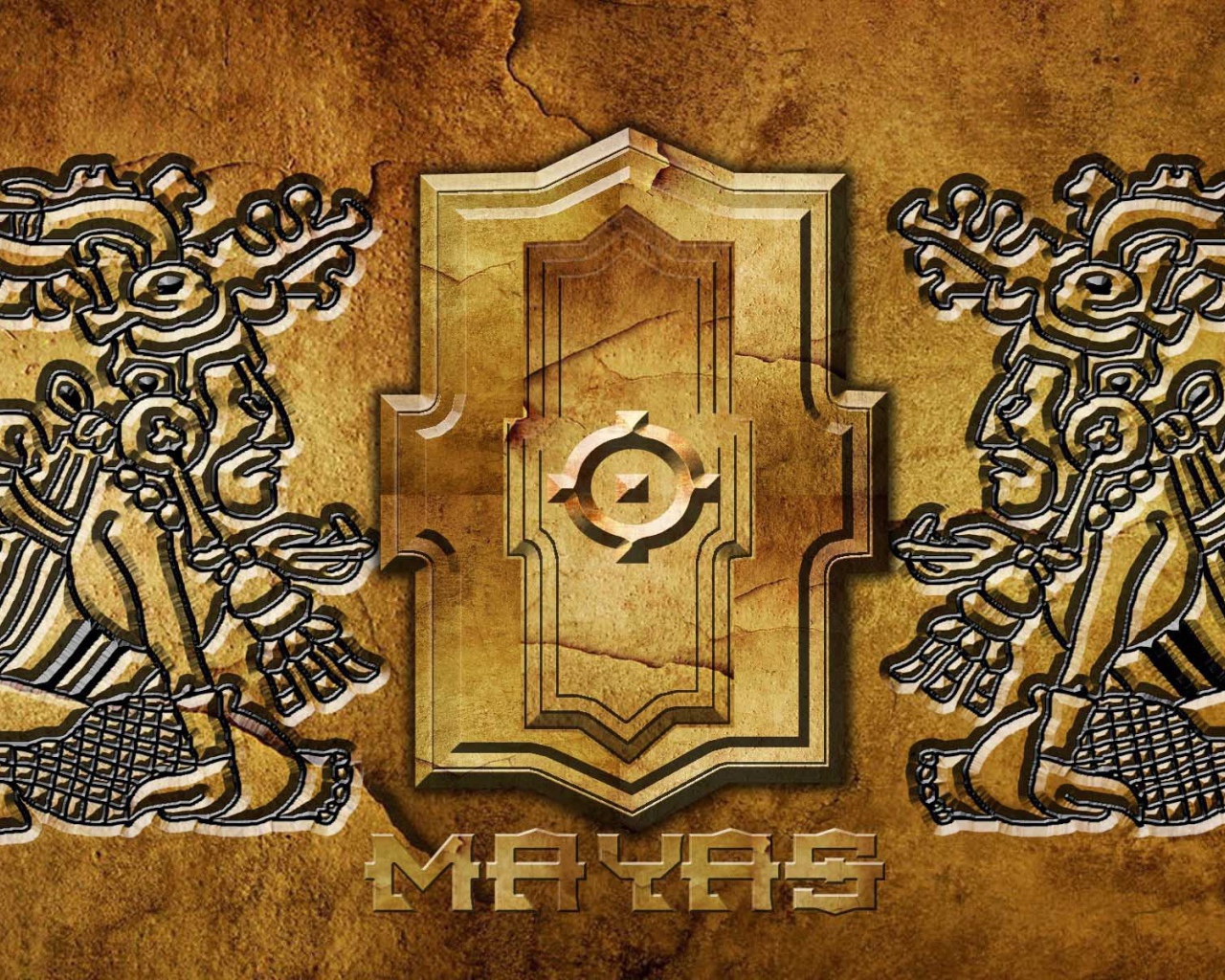 Индейцы майя, фон