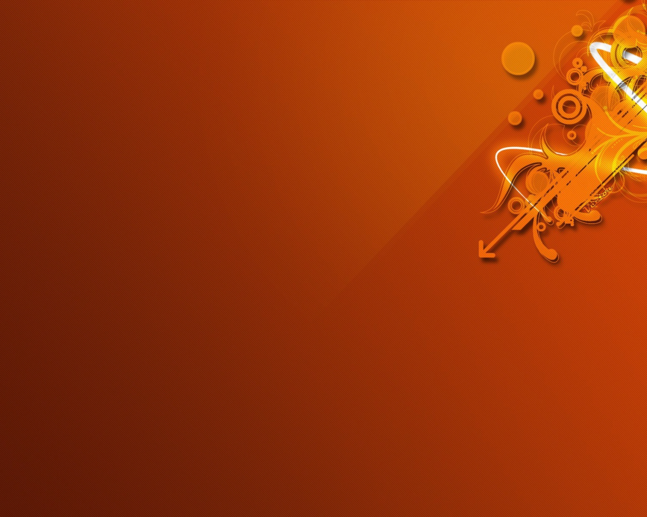 Оранжевый орнамент на оранжевом фоне