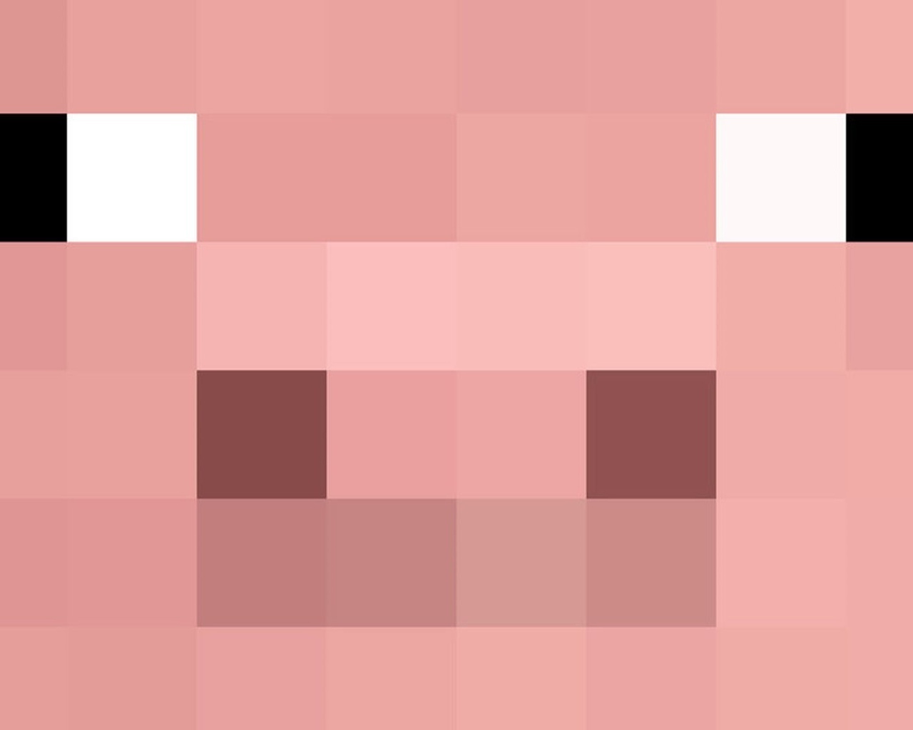 Розовый фон Minecraft