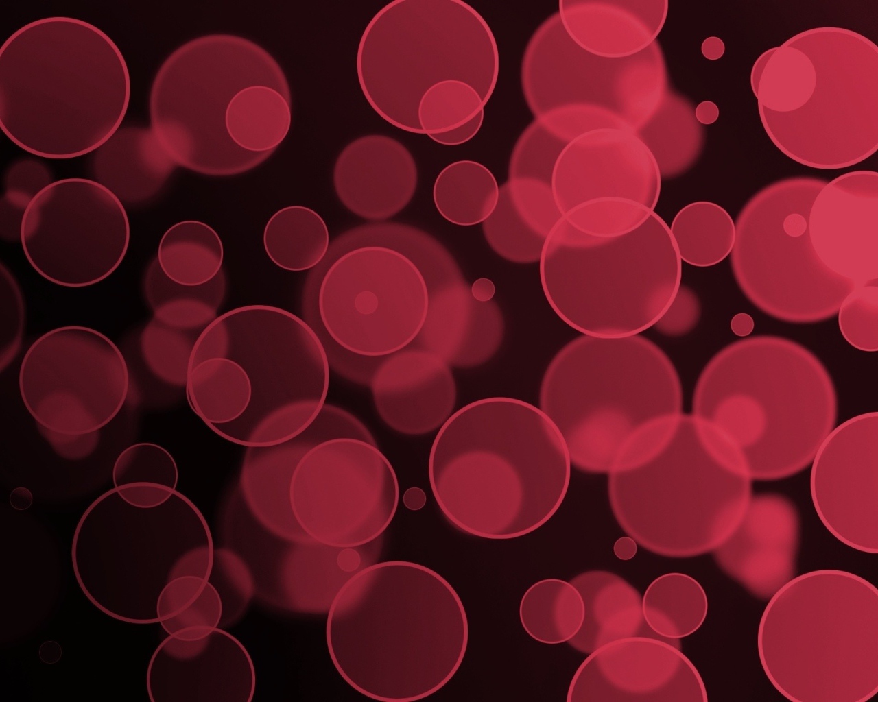 Розовые блики на красном фоне