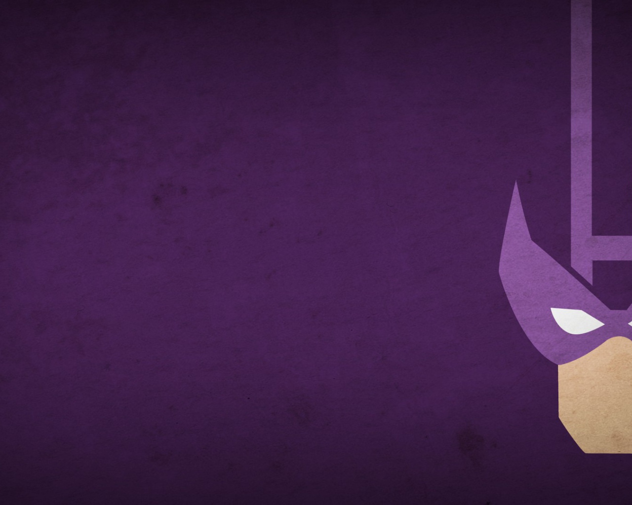 Фиолетовый фон, персонаж комикса Hawkeye