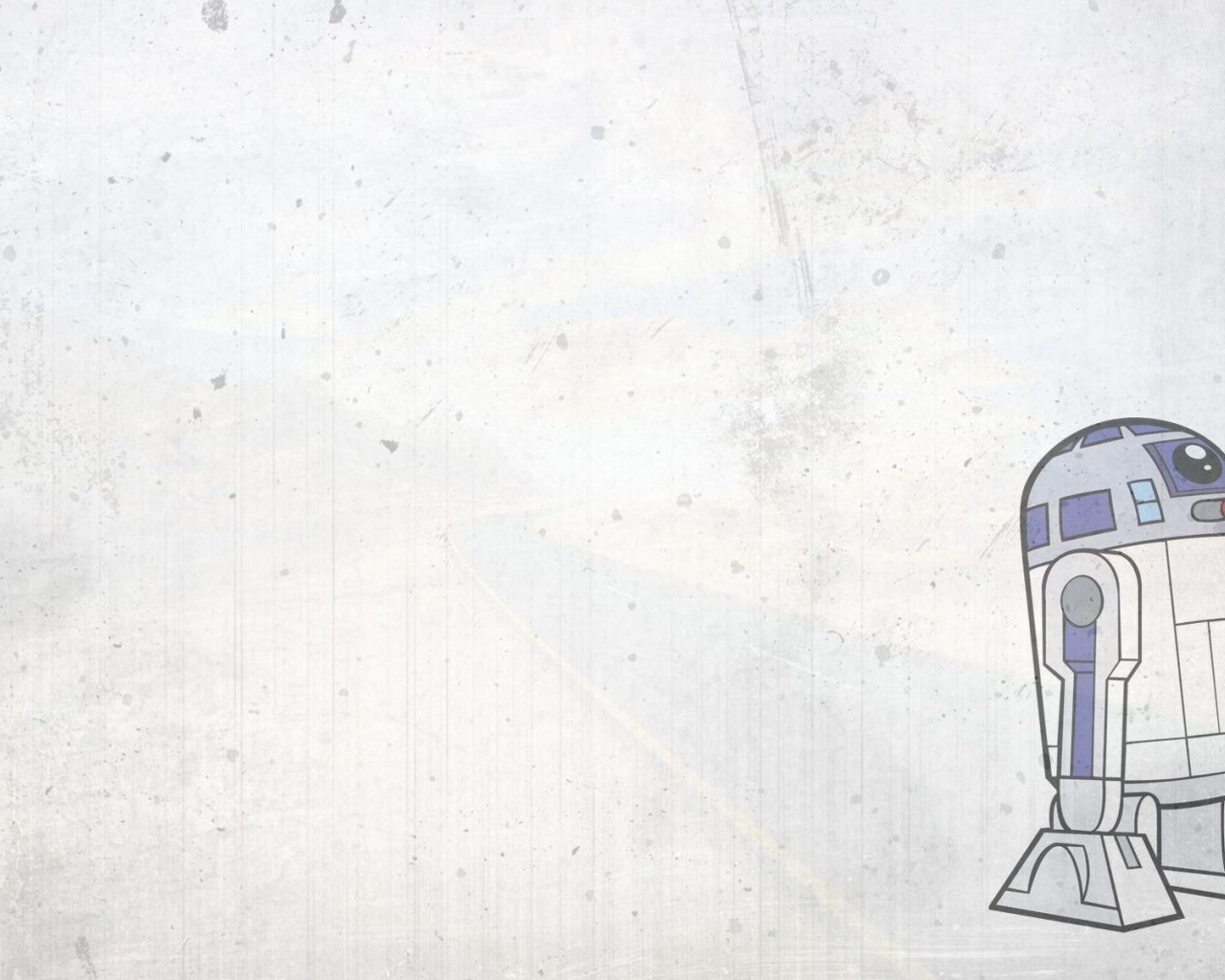 Робот из Звездных войн, светлый фон