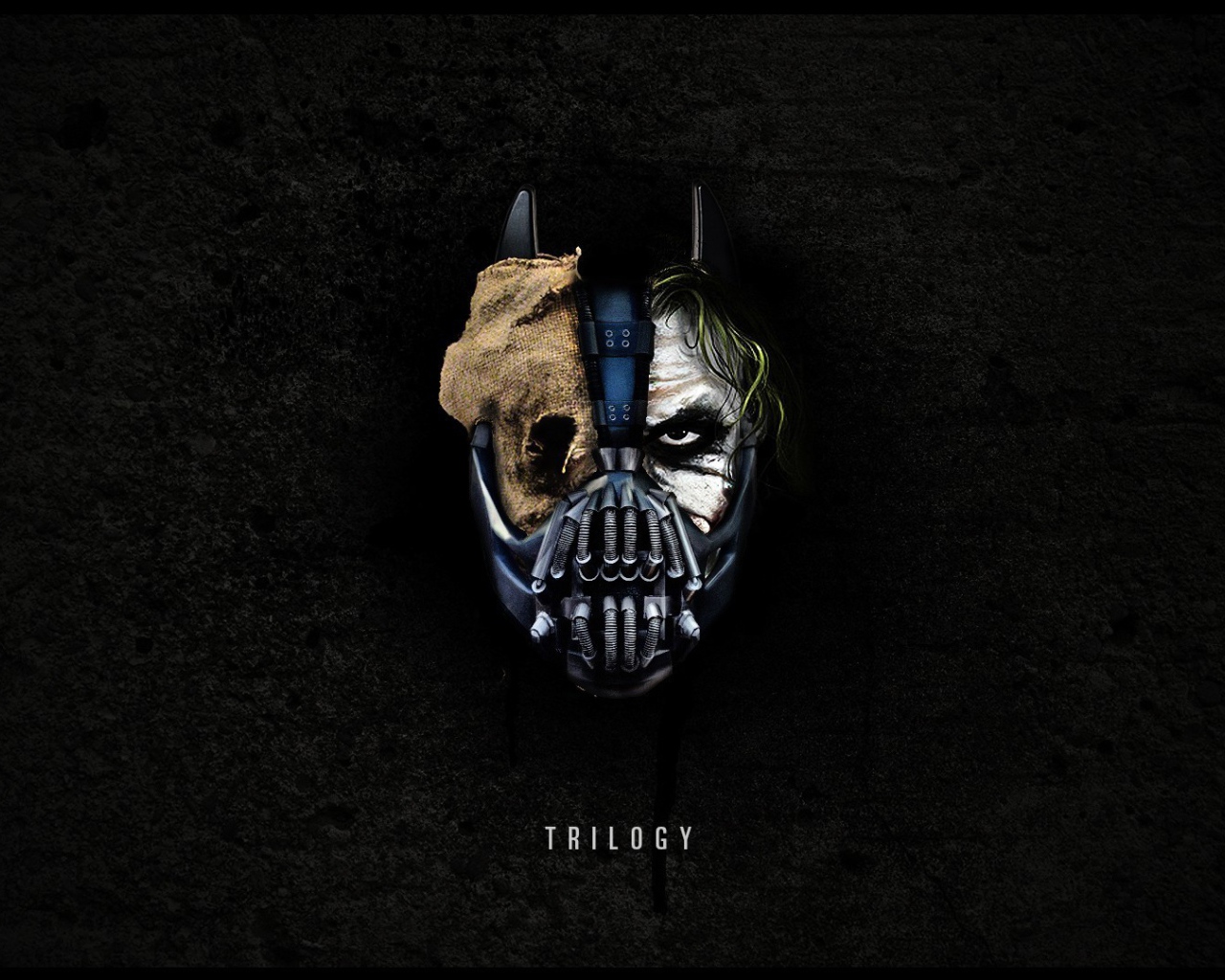 Scarecrow, черный фон