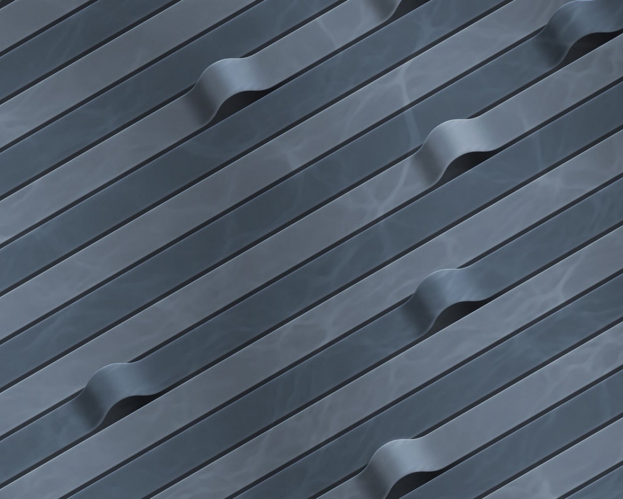 Серебряные полосы с волнами