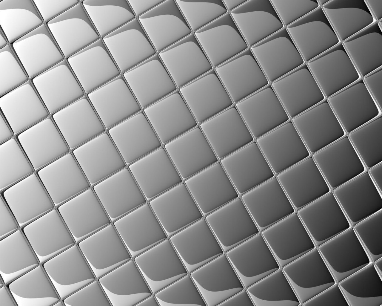 Серебряные квадратные ячейки