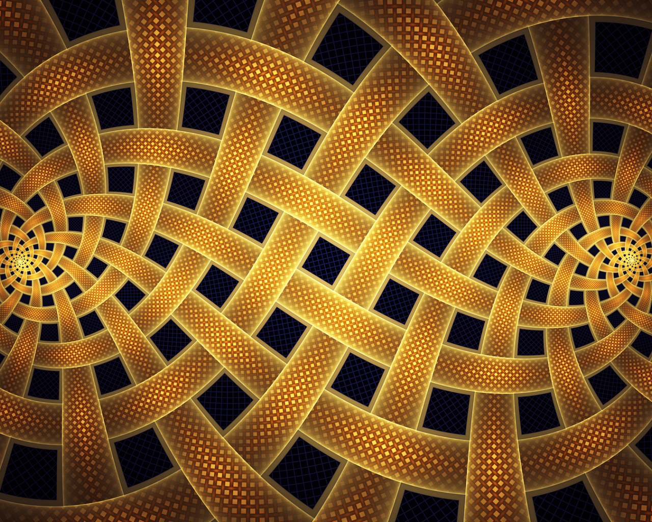 Спирали и фракталы, фон