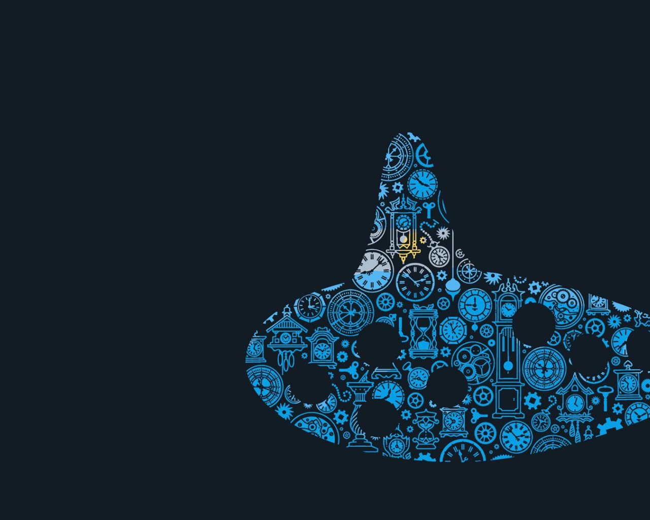 Подводная лодка из часов