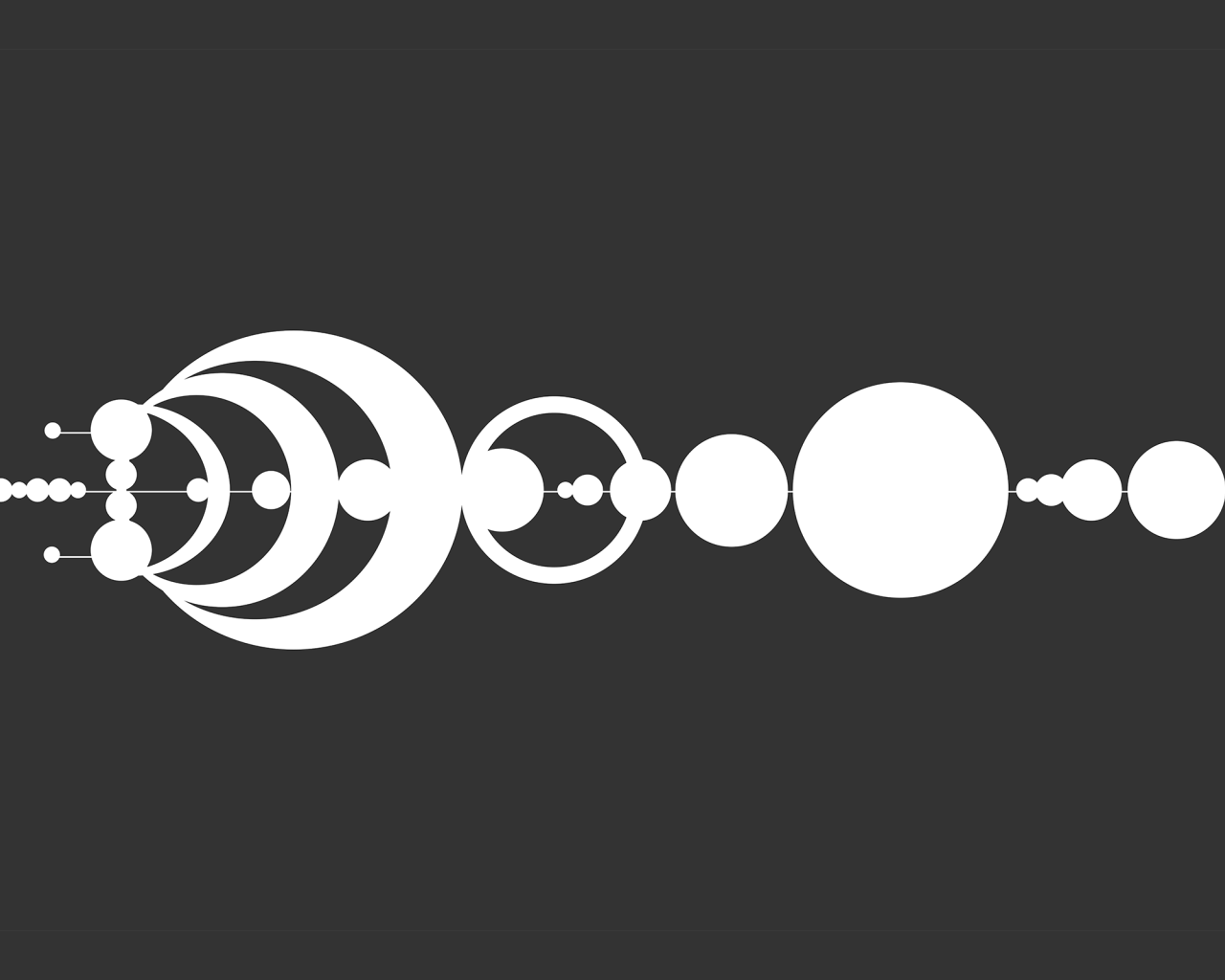 Геометрический орнамент, серый фон