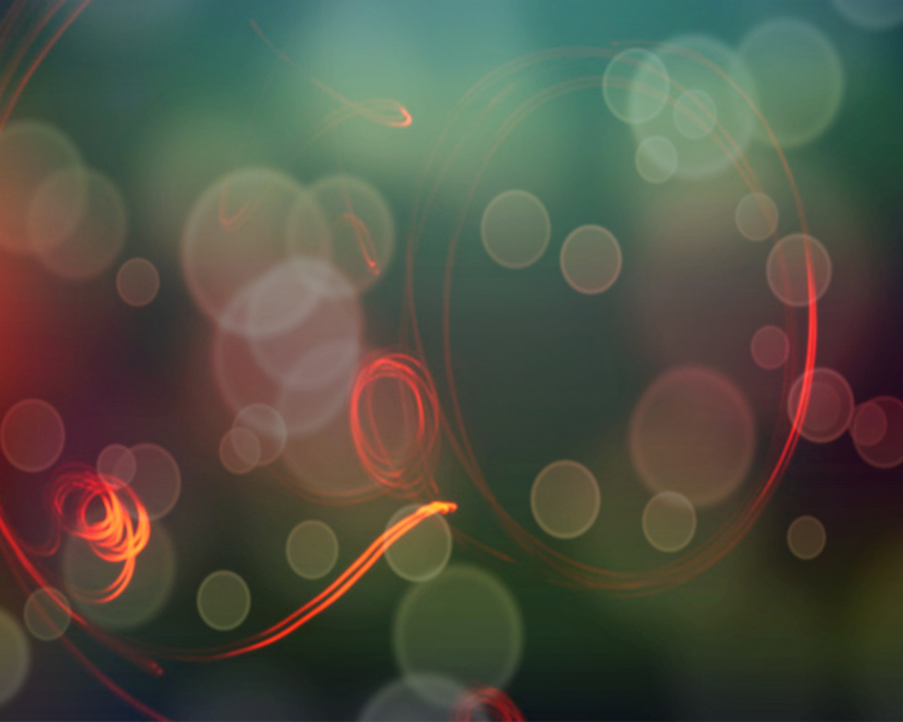 Тема из линий и кругов