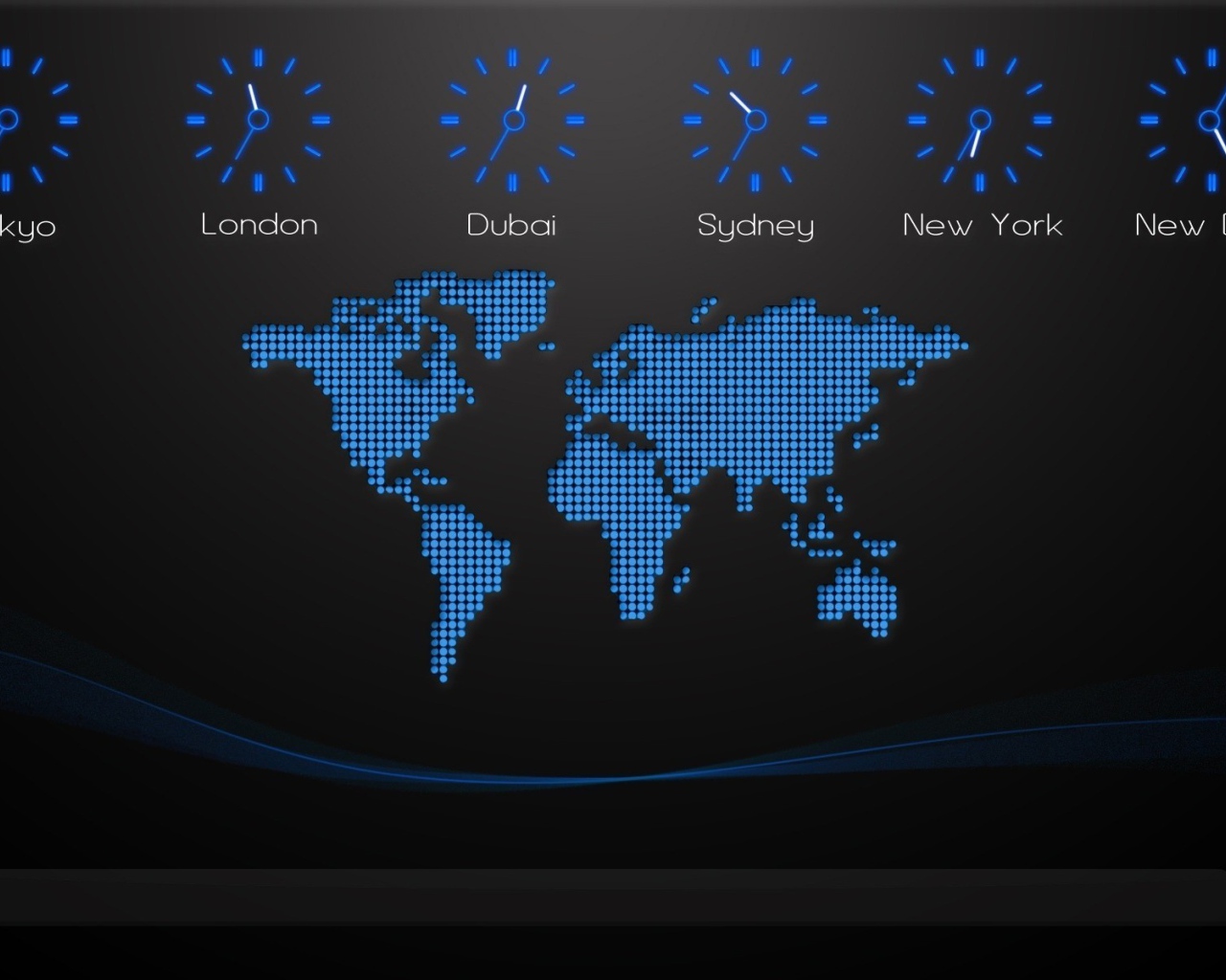 Часовые пояса и время в разных городах