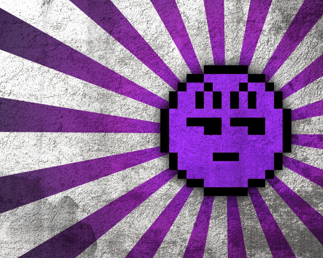 Фиолетовое солнце, фон