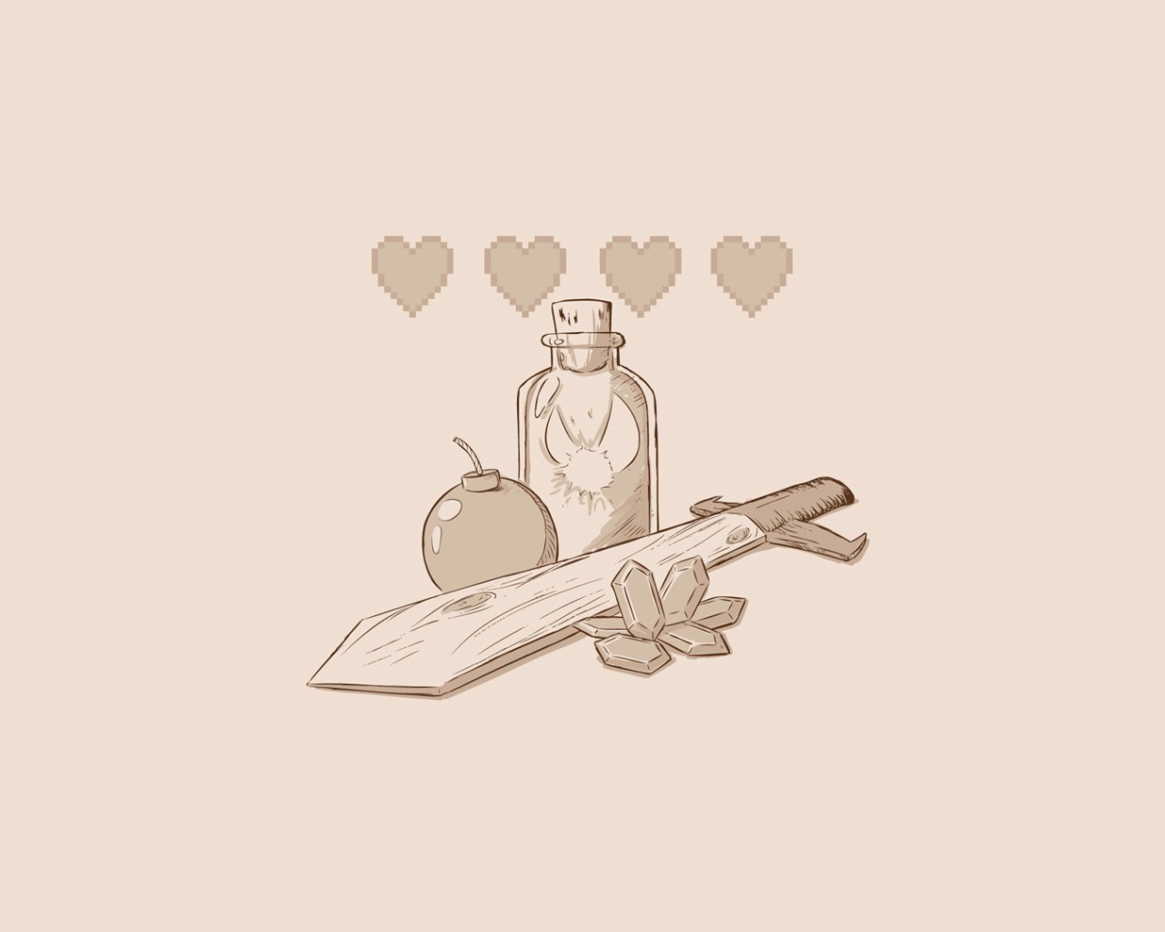 Деревянный меч и магические напитки