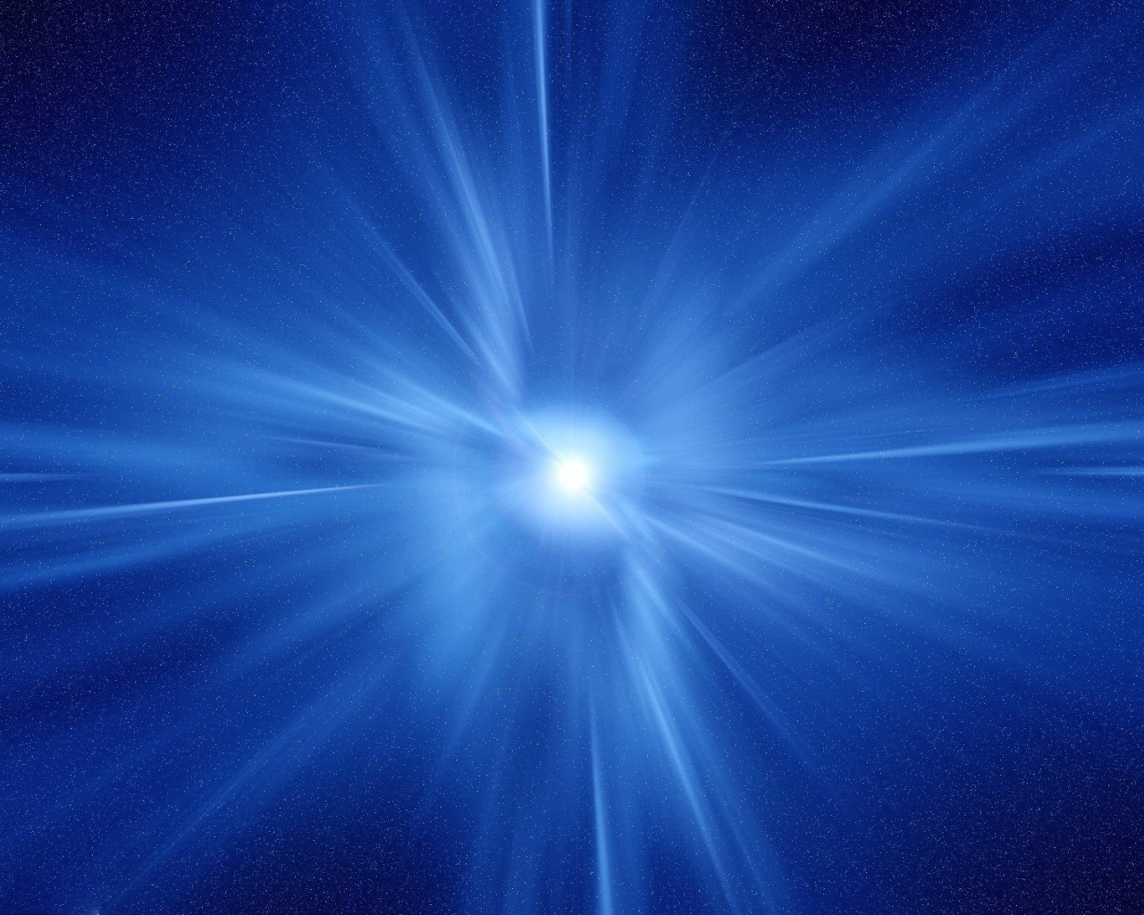 Синий фон с лучами