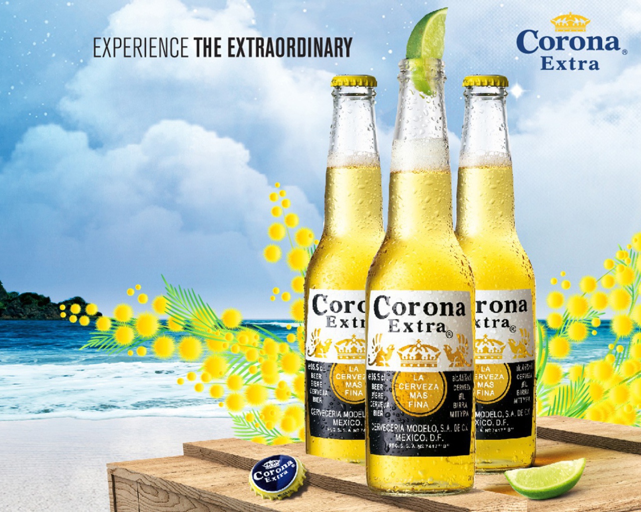 Реклама пива Corona