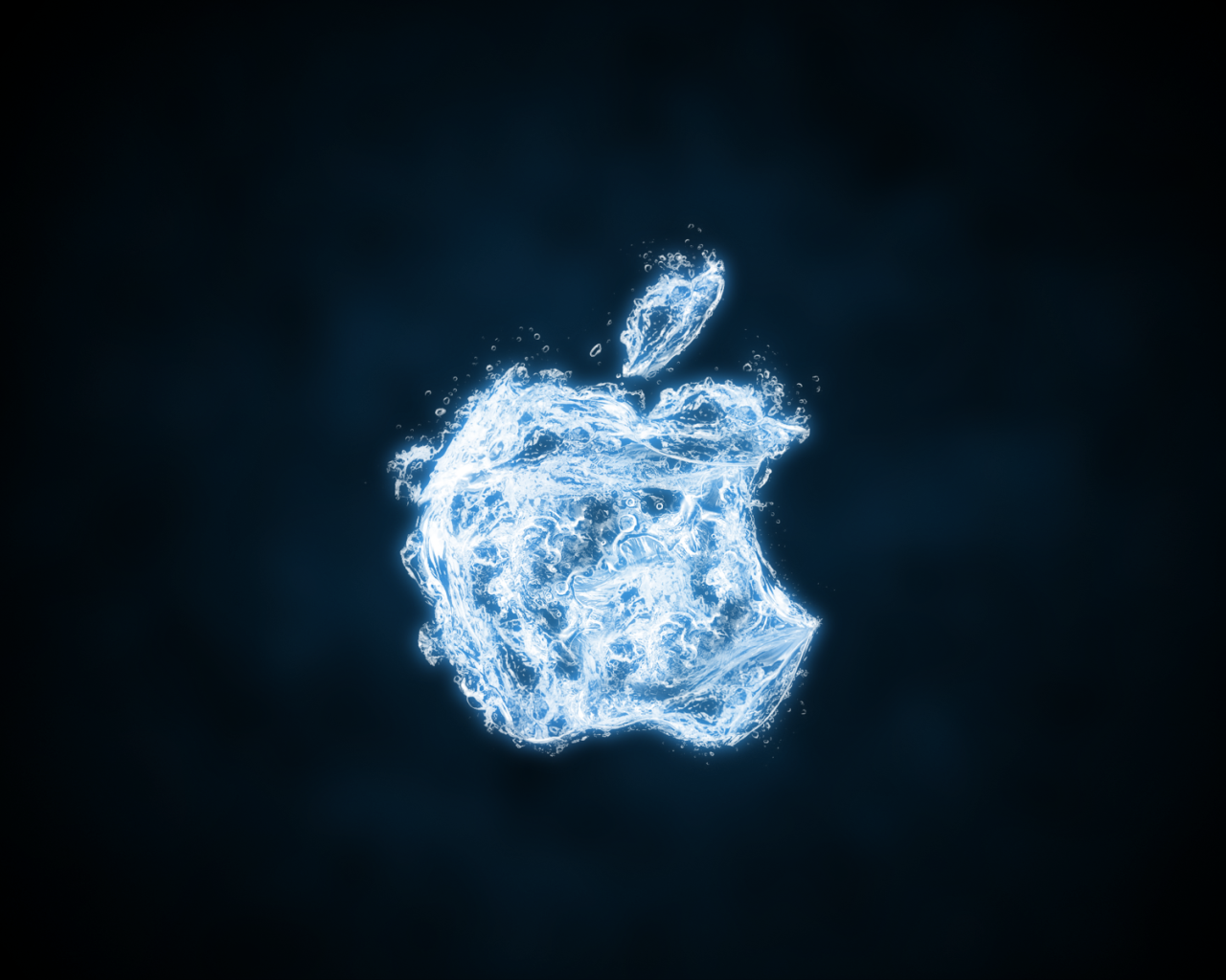 Голубое пламя, символ Эппл