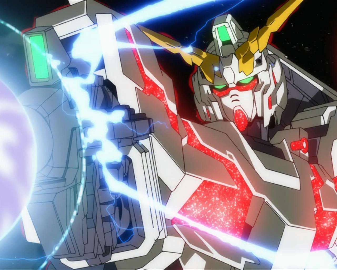 Персонаж мультфильма Mobile Suit Gundam Unicorn