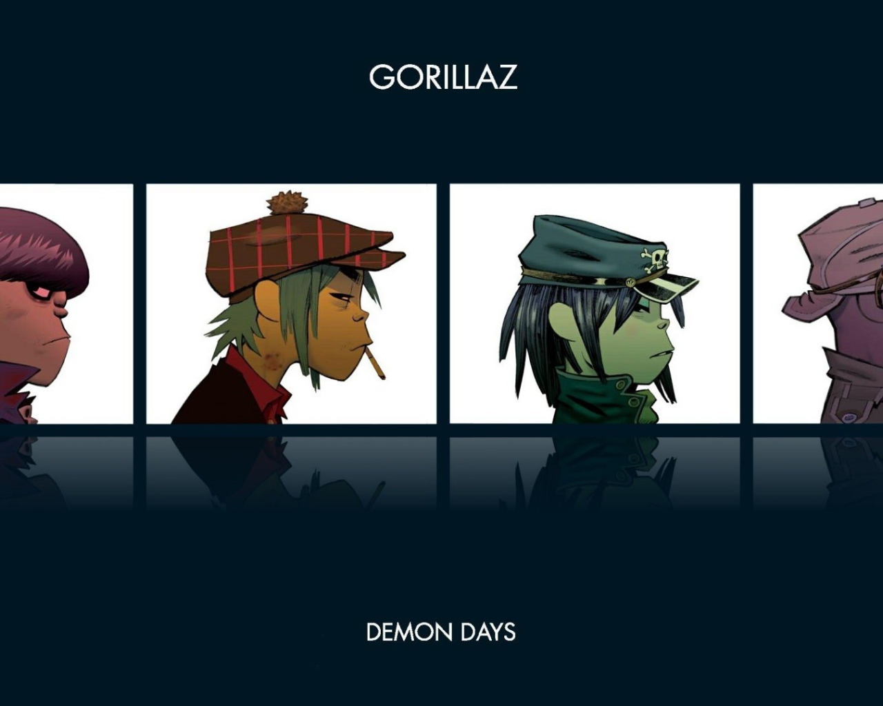 Персонажи арт проекта Gorillaz