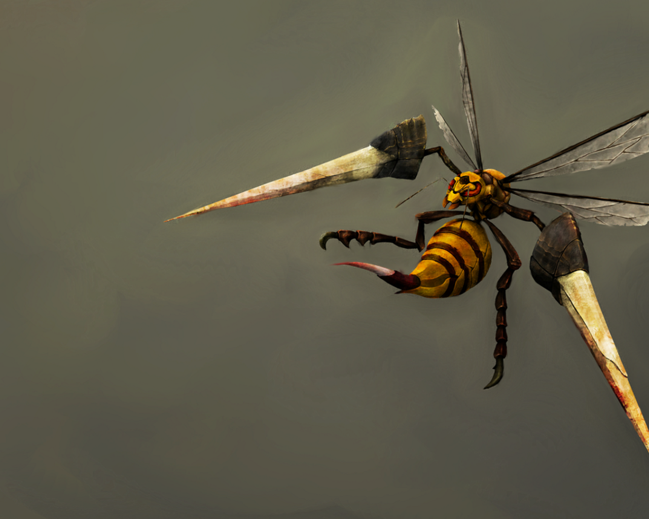 Летающий покемон оса