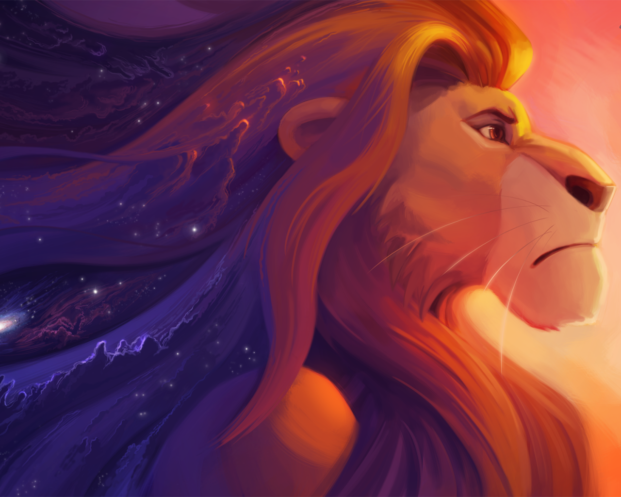 Муфаса из мультфильма Король лев