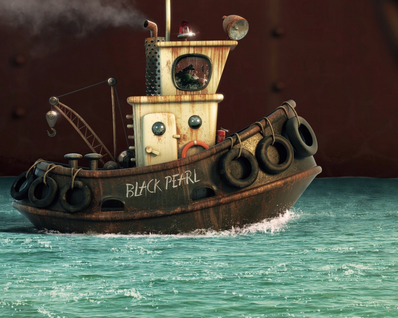 Корабль Черная жемчужина, мультфильм