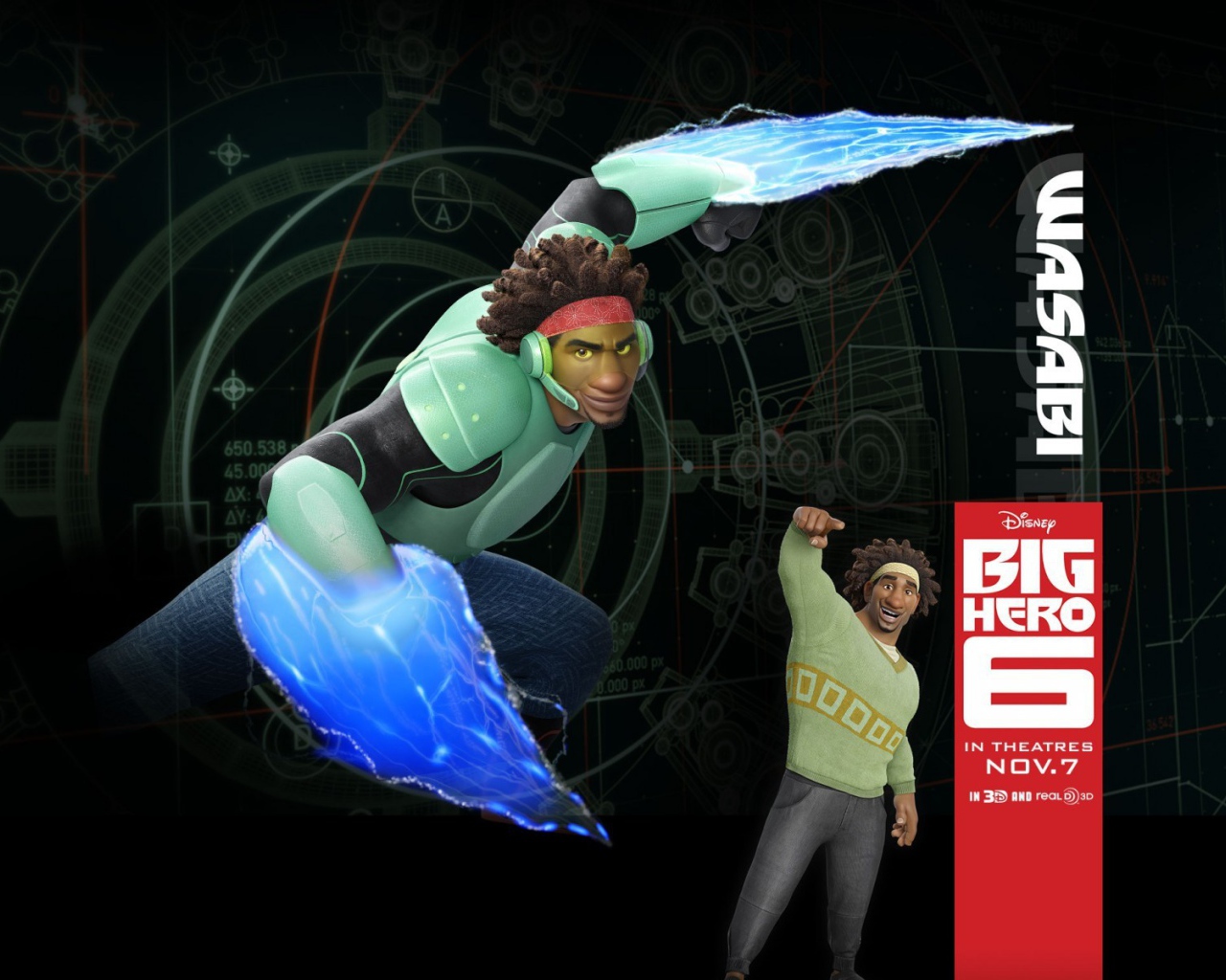 Васаби, мультфильм Город героев