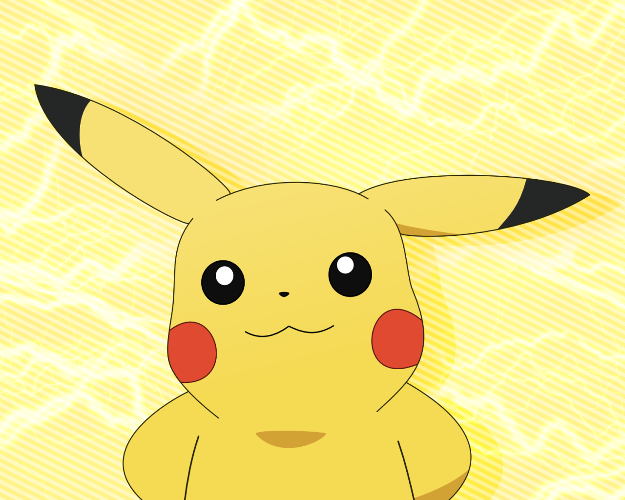 Желтый покемон Пикачу